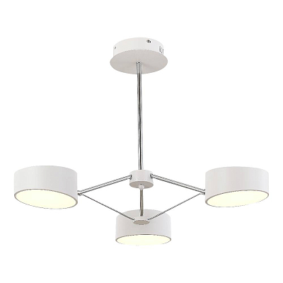 SLE6005-502-03 Светильник потолочный Белый, Хром/Белый LED 3*10W ВАЛЛЕ 400_400_2954163